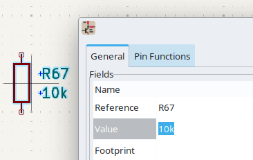image of the properties dialog
