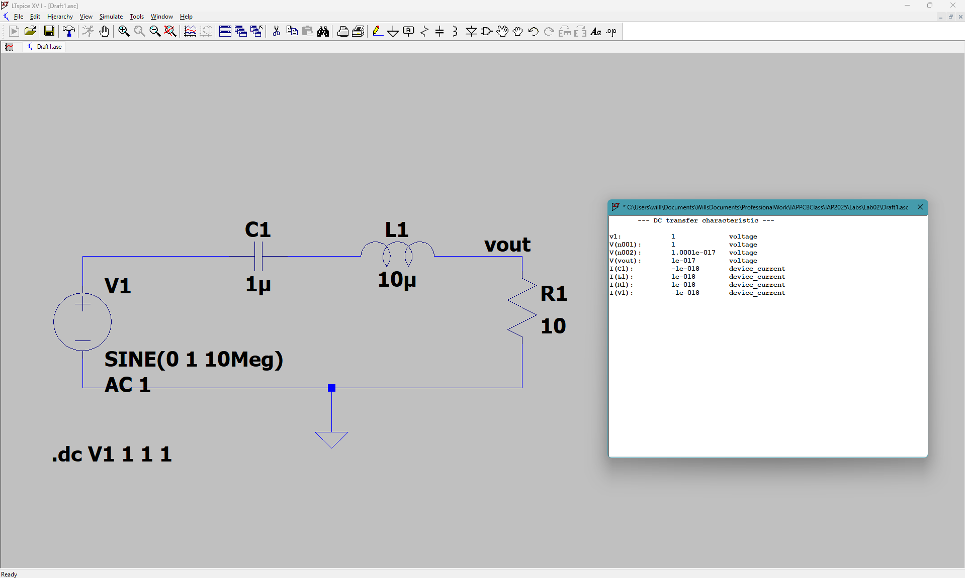 DC example