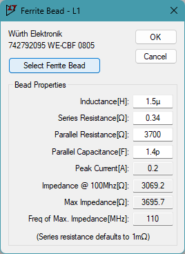 Ferrite bead