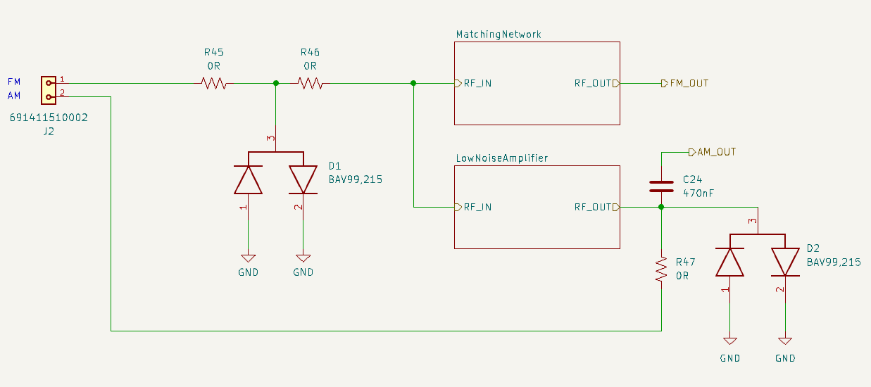 Antenna schematic sheet