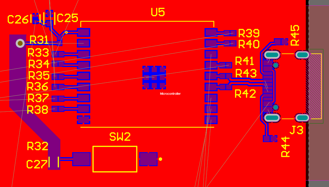 Soldermask Removed