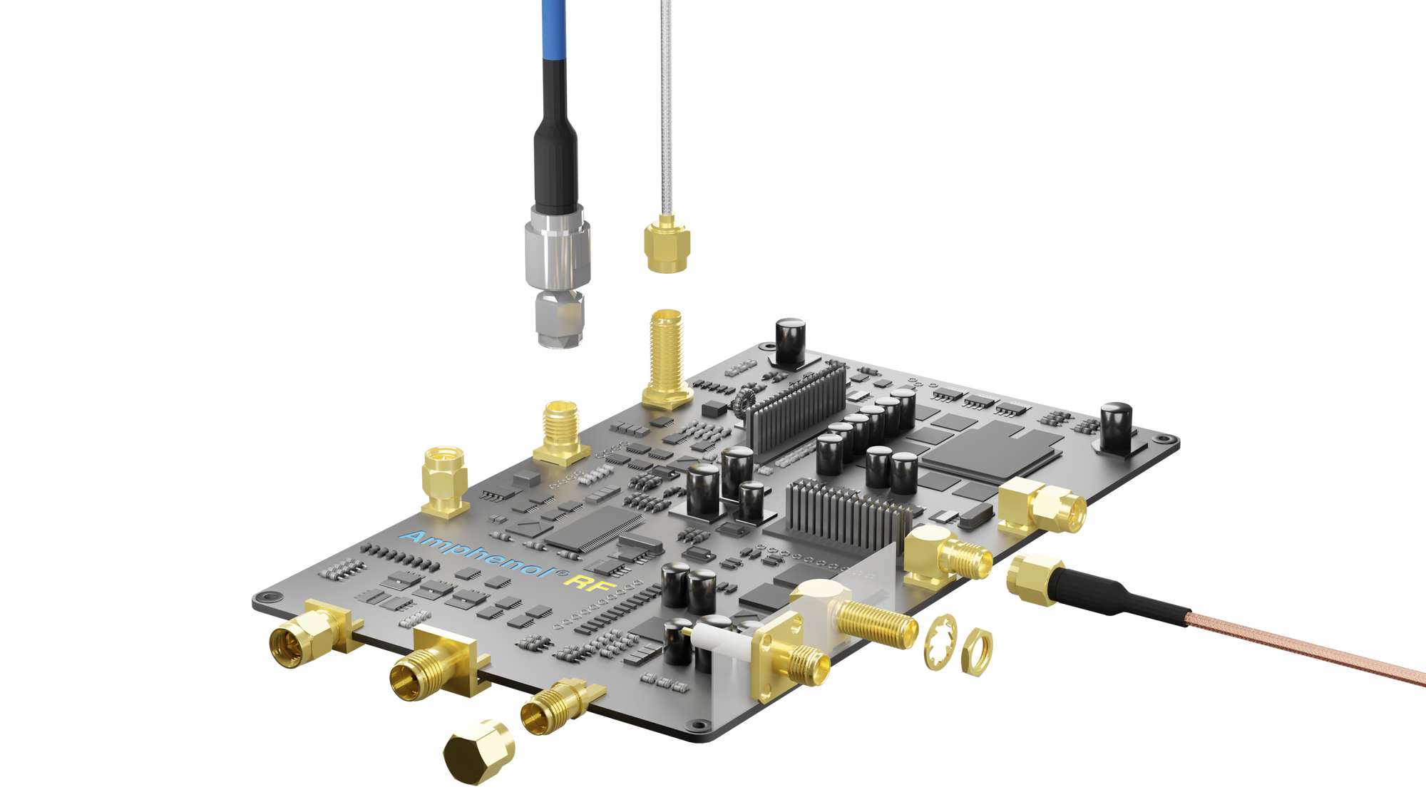 Amphenol RF connector guide photo