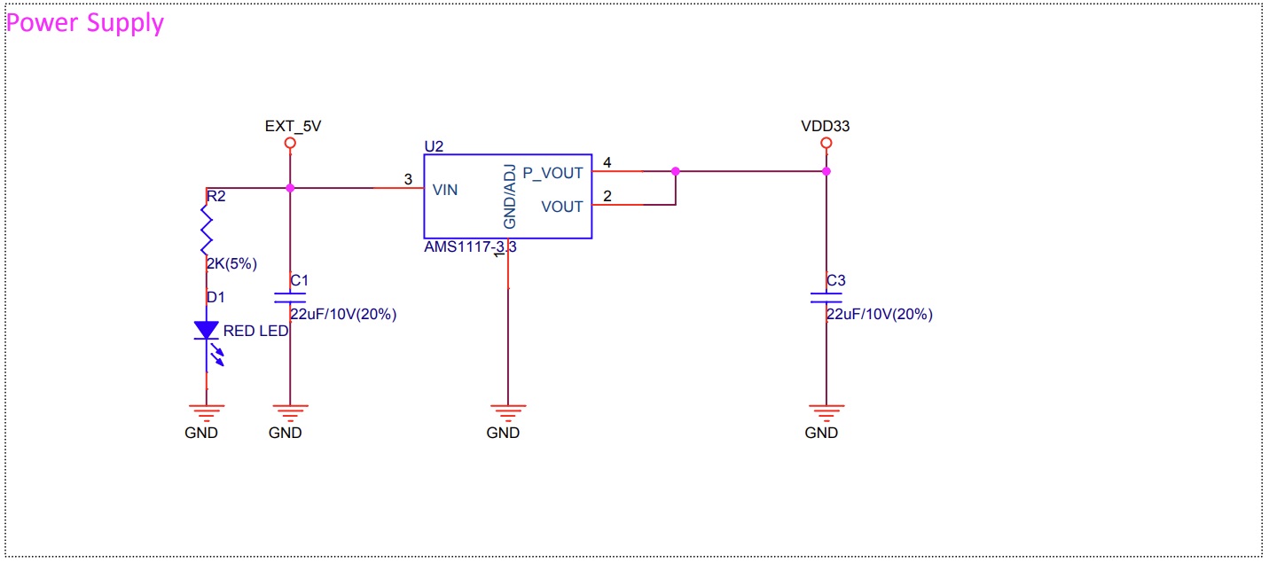 3.3V Regulator Schematic