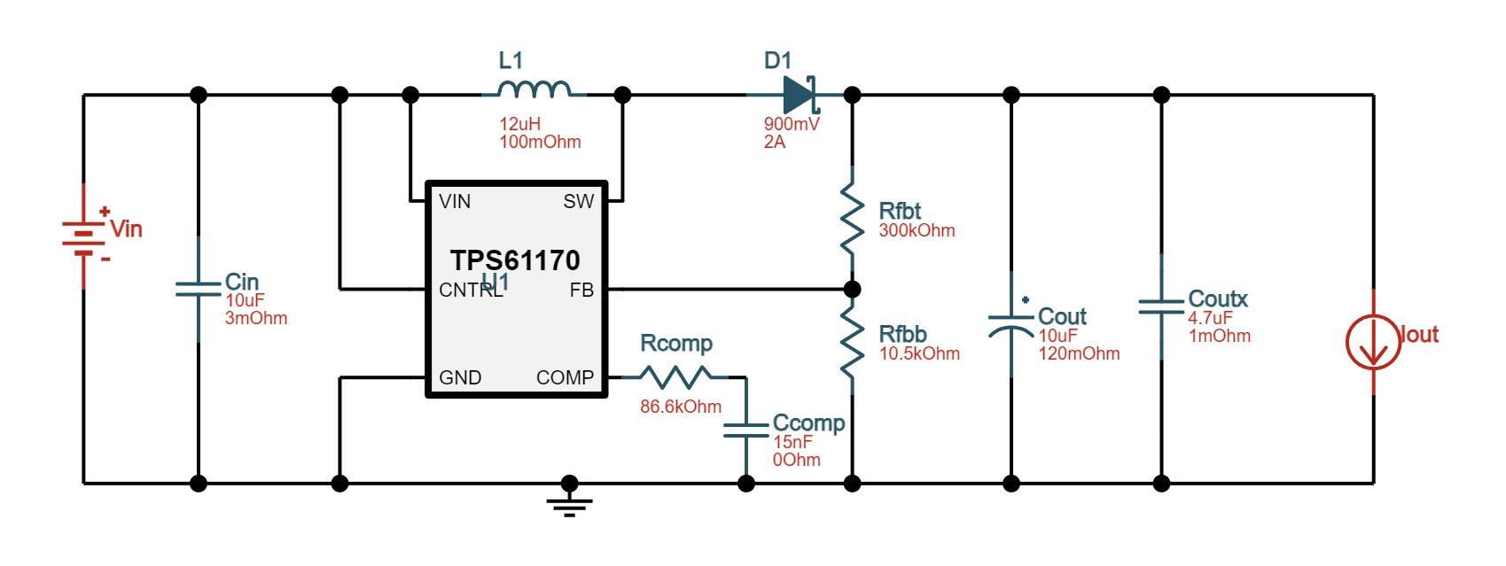 Buck Converter Schematic