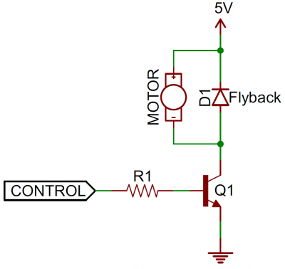 Flyback Protection Schematic
