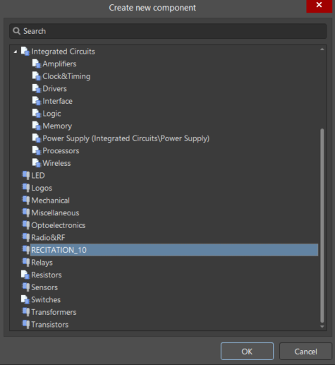 Create component in RECITATION_10 Folder
